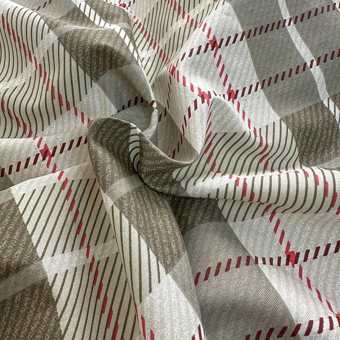 91家纺网 家纺一手货源 找家纺 潮邦创意家居 2025新款全棉13070多风格纯棉四件套-简约条格系列 温情格语