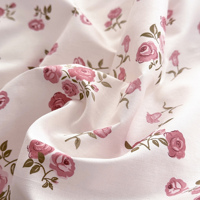 91家纺网 家纺一手货源 找家纺 潮邦创意家居 2025新款全棉13070多风格纯棉四件套-花卉小清新系列 花枝招展