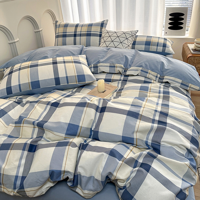 91家纺网 家纺一手货源 找家纺 潮邦创意家居 2025新款全棉13070多风格纯棉四件套 香格里拉