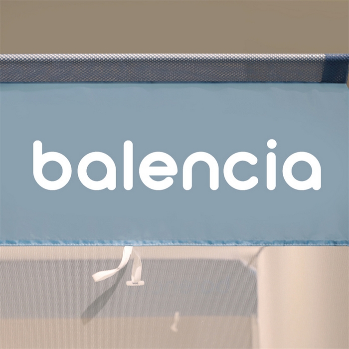 91家纺网 家纺一手货源 找家纺 佳梦家纺 2023新款方顶印花坐床蚊帐 微雨蓝