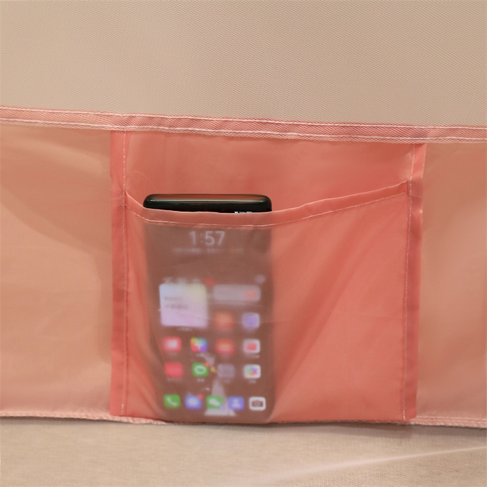 91家纺网 家纺一手货源 找家纺 （总）佳梦家纺 2023新款方顶印花坐床蚊帐