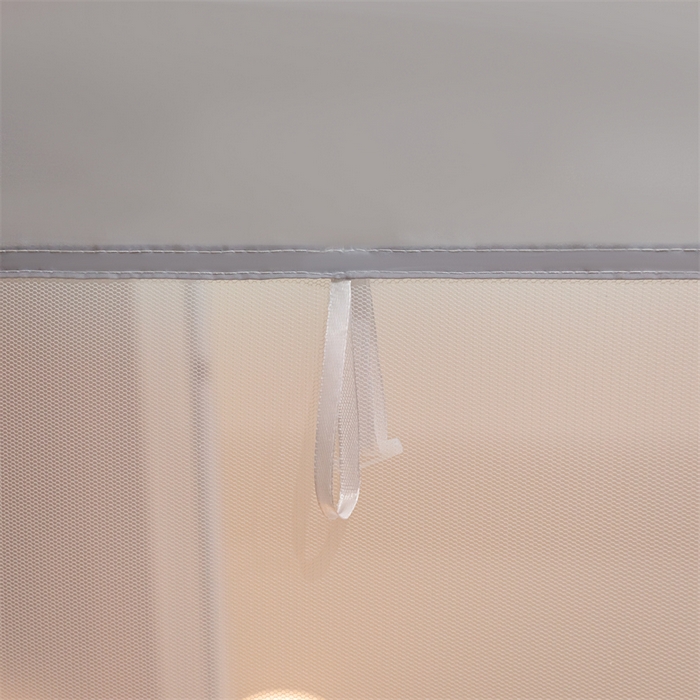 91家纺网 家纺一手货源 找家纺 （总）佳梦家纺 2023新款大方纯色坐床蚊帐