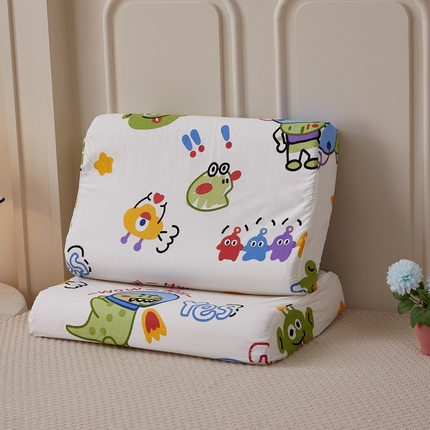 91家纺网 家纺一手货源 找家纺 （总）翎盈家纺 2024新款全棉枕套小清新乳胶枕专用枕套纯棉枕套