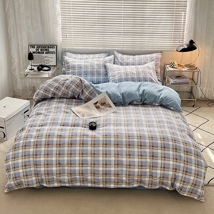 91家纺网 家纺一手货源 找家纺 （总）世爵家纺 2025新款亲肤印花磨毛四件套