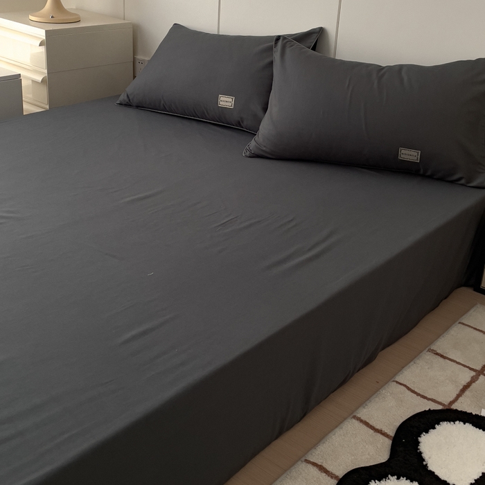 91家纺网 家纺一手货源 找家纺 （总）蓝淋 2024新春款日式简约婴儿可以啃咬的超柔混搭水洗棉四件套