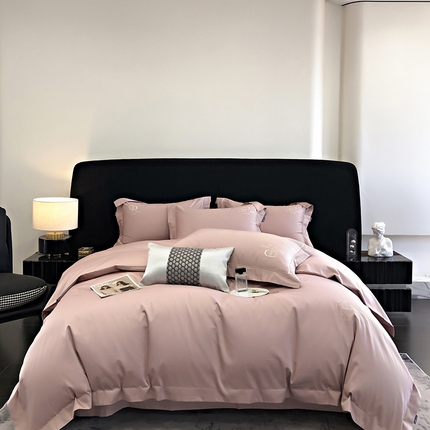 若未家居 2025新款50SCR长绒棉四件套-绮洛  绮洛豆沙