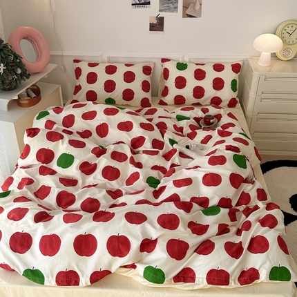 91家纺网 家纺一手货源 找家纺 （总）昔可家纺 2024新款全棉卡通印花系列四件套