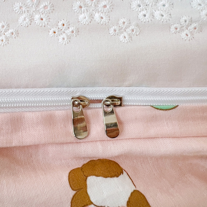 91家纺网 家纺一手货源 找家纺 （总）羽爱家纺 2024新款A类双层纱棉花芯床盖套件