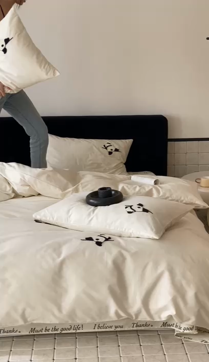 91家纺网 家纺一手货源 找家纺 （总）荣轩家居 2024新款亲肤舒适全棉精梳棉卡通系列四件套