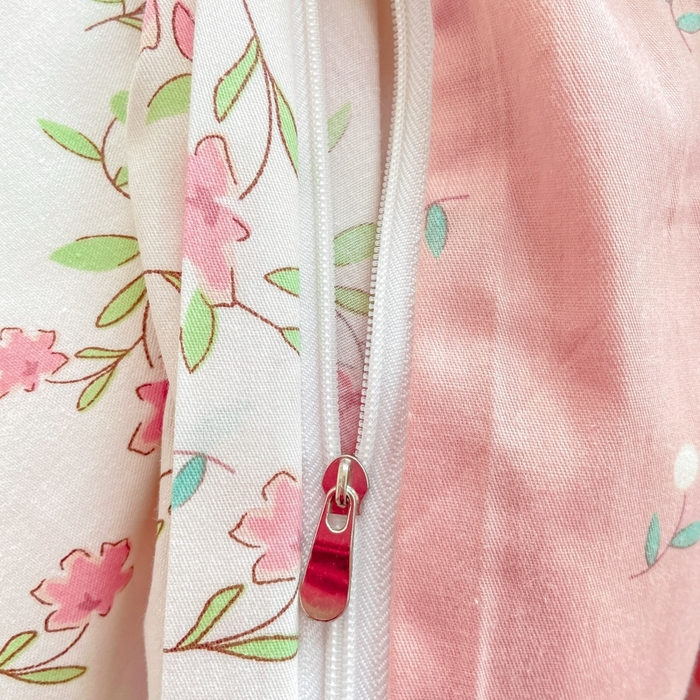 91家纺网 家纺一手货源 找家纺 宜家坊 2024新款全棉喷气13070小清新印花四件套-拍摄二 点点