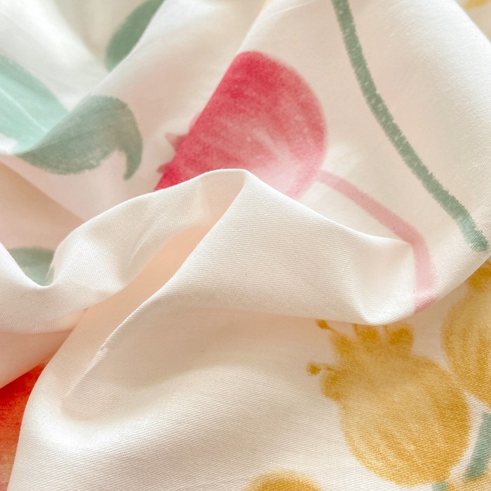 91家纺网 家纺一手货源 找家纺 宜家坊 2024新款全棉13070小清新印花四件套-拍摄二 时留