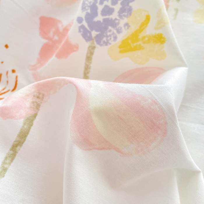 91家纺网 家纺一手货源 找家纺 宜家坊 2024新款全棉喷气13070小清新印花四件套-拍摄二 浮春绘