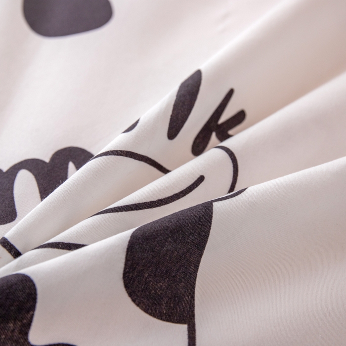 91家纺网 家纺一手货源 找家纺 乐居坊 2024新款亲肤棉 美棉 芦荟棉四件套 学生宿舍床（2月） 牛杯杯