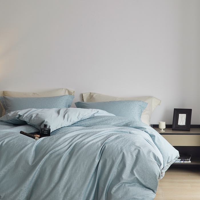 91家纺网 家纺一手货源 找家纺 （总）梦享生活家居 2024新款100支全棉提花贡缎四件套