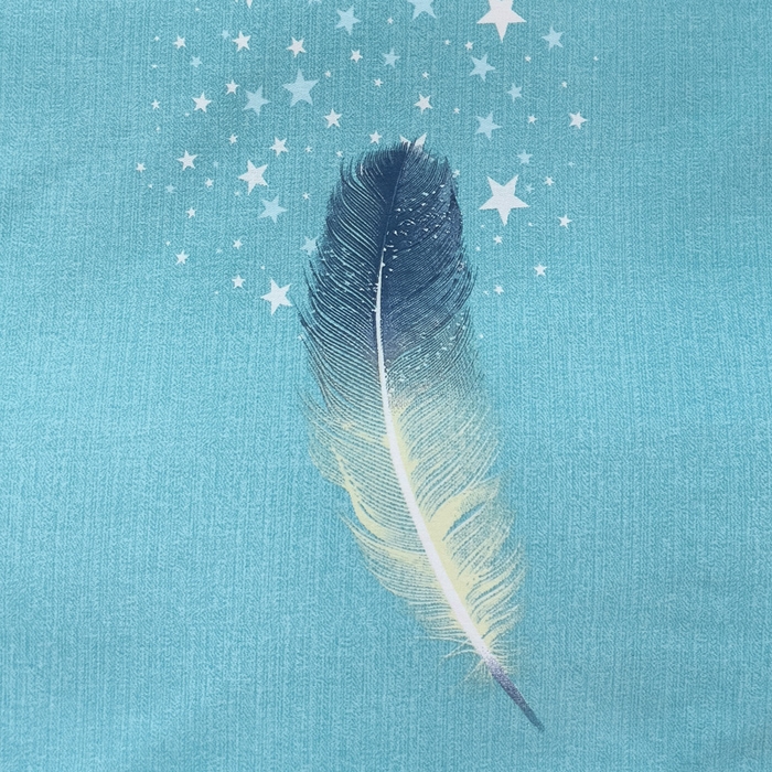 91家纺网 家纺一手货源 找家纺 江南春 2024新款春夏全棉加厚磨毛床单 五彩羽-兰