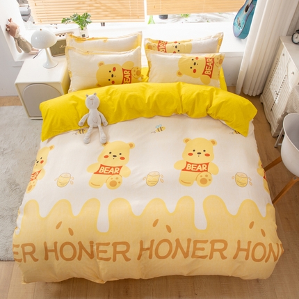 乐居坊 2024新款亲肤棉 美棉 芦荟棉四件套新花型 （2月） 梦想家