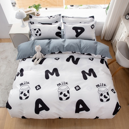 91家纺网 家纺一手货源 找家纺 （总）乐居坊 2024新款亲肤棉 美棉 芦荟棉四件套新花型 （2月）