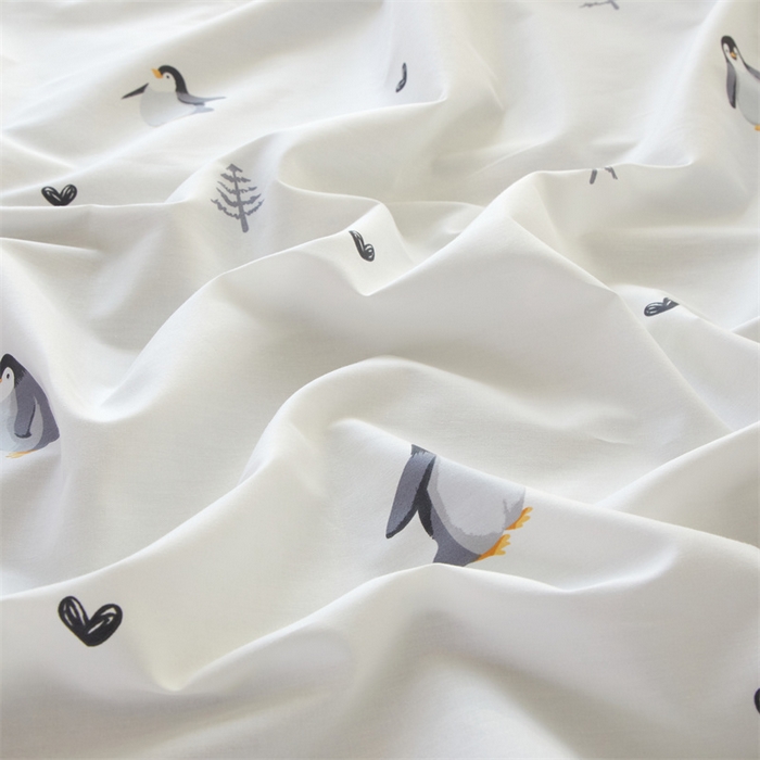 91家纺网 家纺一手货源 找家纺 曼秀琳家纺 2024新款活性全棉印花四件套 嗨皮-米