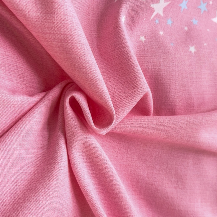 91家纺网 家纺一手货源 找家纺 江南春 2024新款春夏全棉加厚磨毛床单 五彩羽-粉