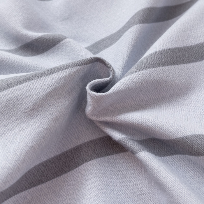 91家纺网 家纺一手货源 找家纺 江南春 2024新款春夏全棉加厚磨毛床单 汤伯丽-灰