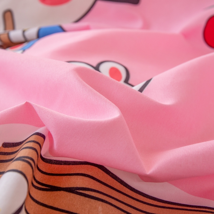 91家纺网 家纺一手货源 找家纺 乐居坊 2024新款亲肤棉 美棉 芦荟棉四件套 学生宿舍床（2月） 奶茶妹妹