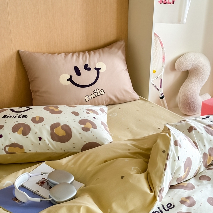 91家纺网 家纺一手货源 找家纺 （总）时年 2024新款全棉数码大版趣味系列四件套（充值会员优惠5元）