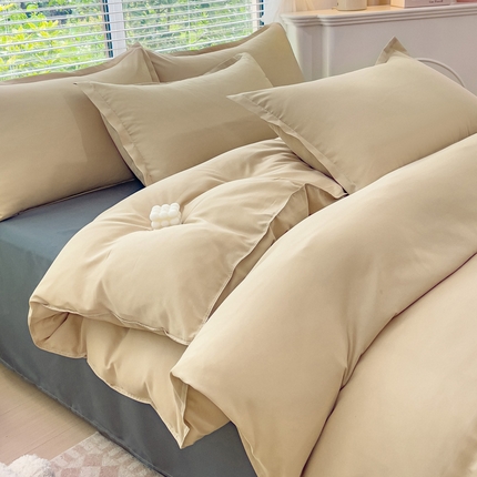 91家纺网 家纺一手货源 找家纺 （总）布可家纺 2025新款水洗磨毛印花四件套（提供买家秀）