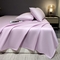 91家纺网 家纺一手货源 找家纺 莱登卡奴 2024新款A类全棉纯色单品床单 床单-优雅紫
