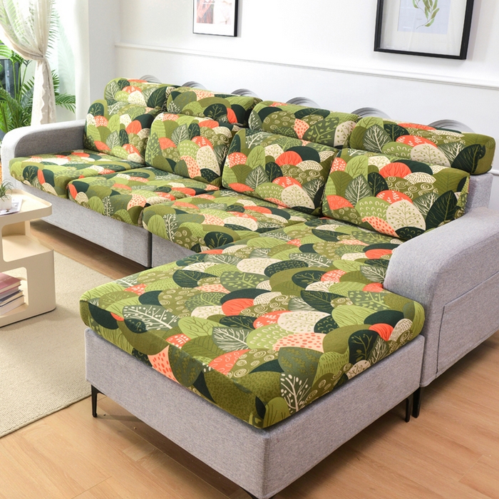 91家纺网 家纺一手货源 找家纺 千彤沙发垫 2024新款常规款-高精密雪尼尔系列沙发垫 森林派对