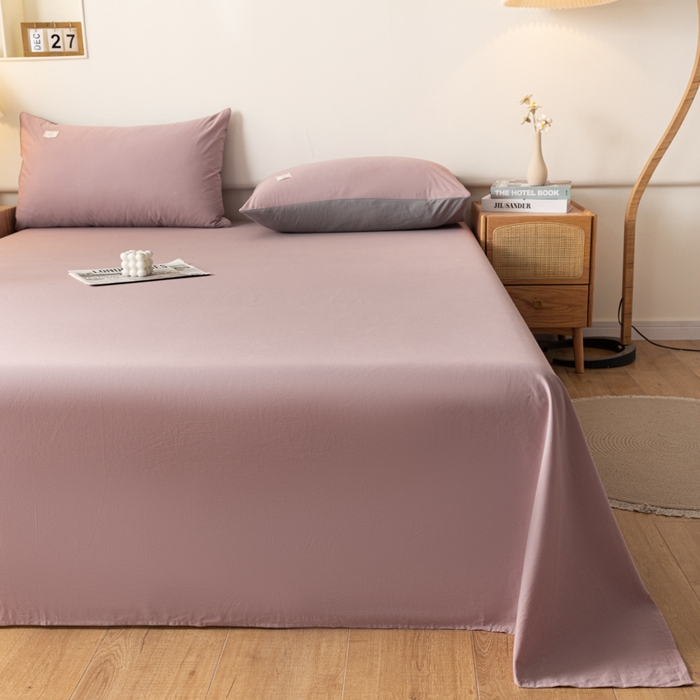 91家纺网 家纺一手货源 找家纺 （总）AB家纺 2024新款A类40支水洗全棉床单三件套