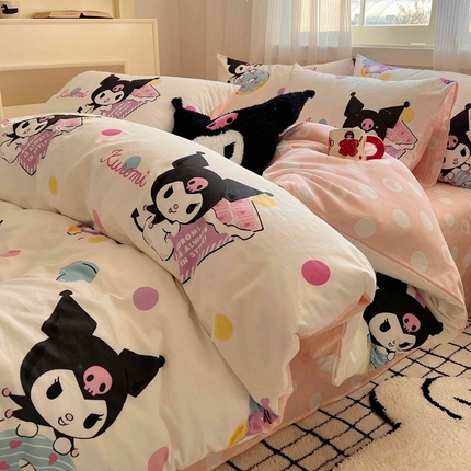 91家纺网 家纺一手货源 找家纺 （总）星座家纺 2025新款40s全棉卡通印花四件套