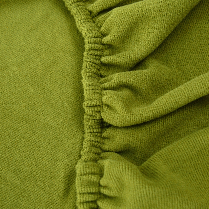 91家纺网 家纺一手货源 找家纺 千彤沙发垫 2024新款常规款-高精密雪尼尔系列沙发垫 纯色-绿色