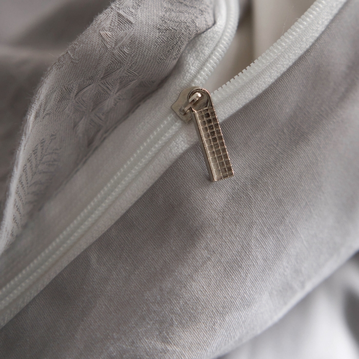 91家纺网 家纺一手货源 找家纺 AB家纺 2024新款全棉华夫格四件套 四叶草-陨石灰