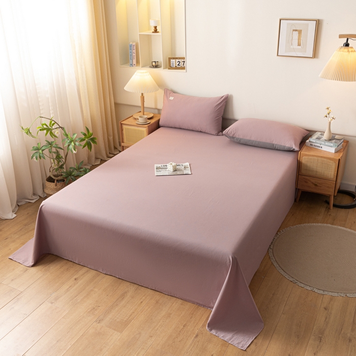 91家纺网 家纺一手货源 找家纺 （总）AB家纺 2024新款A类40支水洗全棉床单三件套