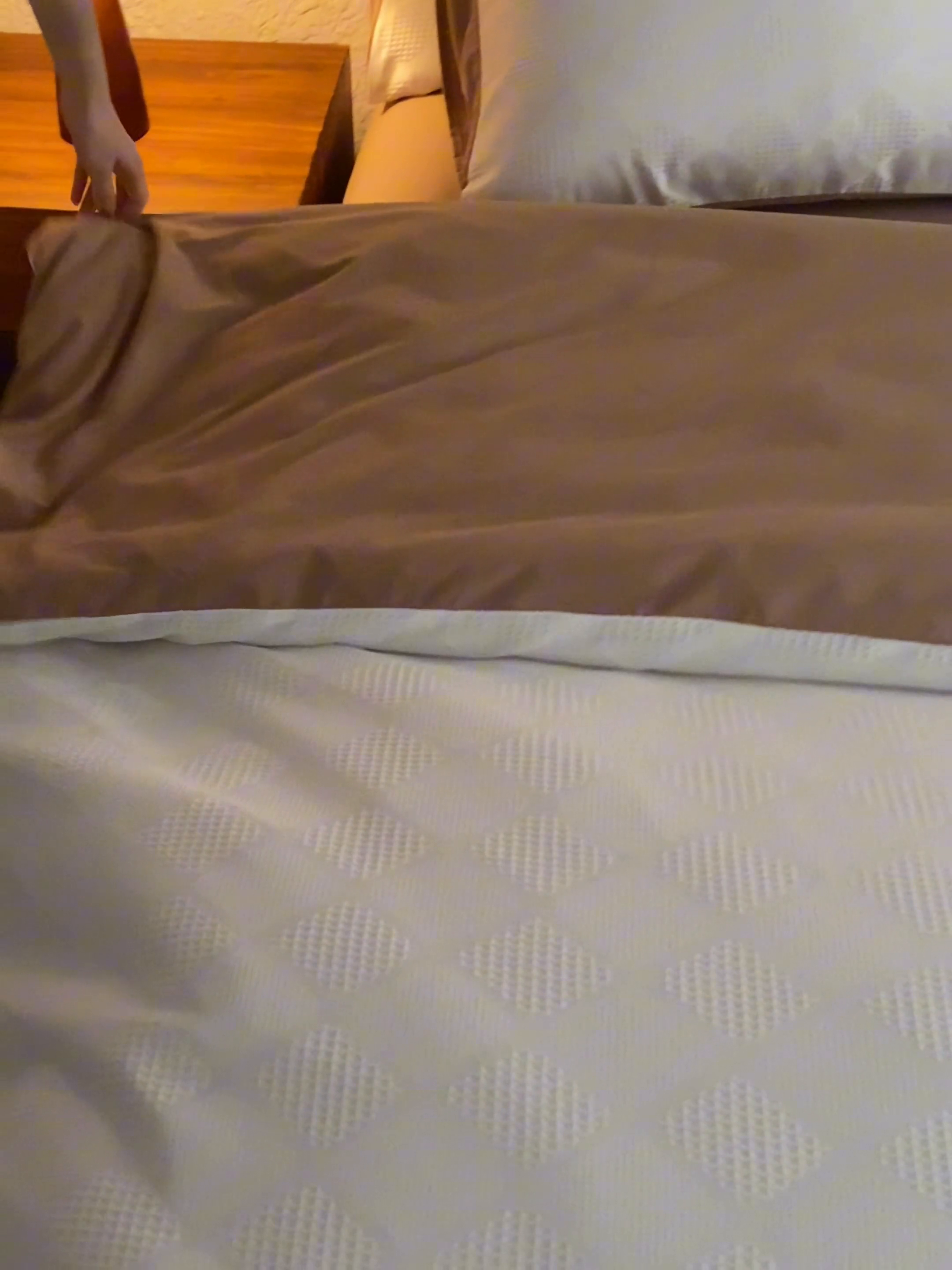 91家纺网 家纺一手货源 找家纺 AB家纺 2024新款全棉华夫格四件套 菱形格-象牙白