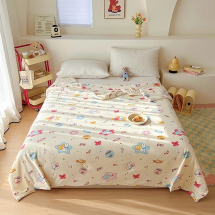 91家纺网 家纺一手货源 找家纺 （总）木堇家居 2024新款10%大豆纤维针织棉夏被