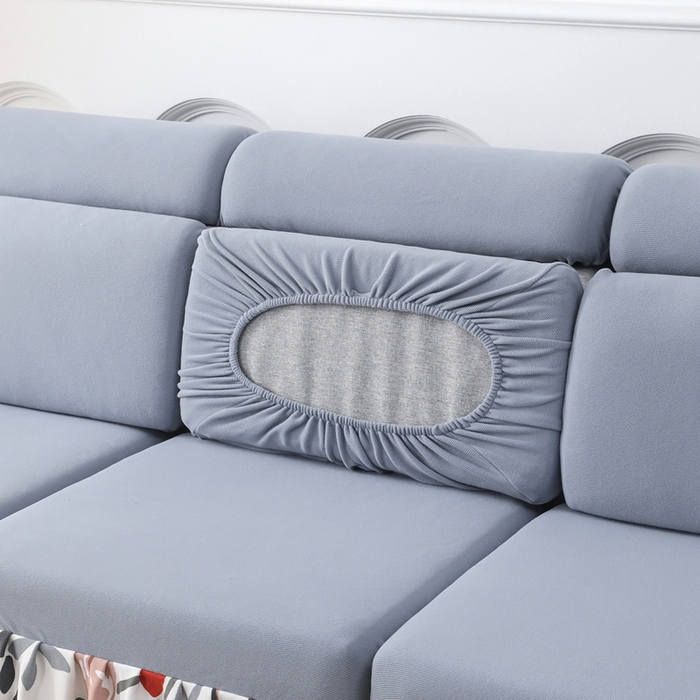 91家纺网 家纺一手货源 找家纺 千彤沙发垫 2024新款裙边款-高精密雪尼尔沙发垫 灰色