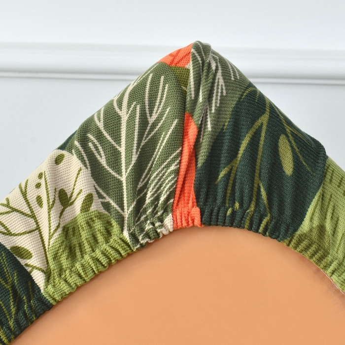 91家纺网 家纺一手货源 找家纺 千彤沙发垫 2024新款裙边款-高精密雪尼尔沙发垫 森林派对