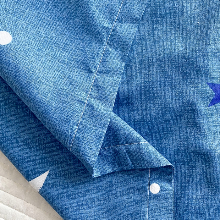 91家纺网 家纺一手货源 找家纺 梵巢 芦荟棉枕套磨毛化纤枕套48*74cm 星空