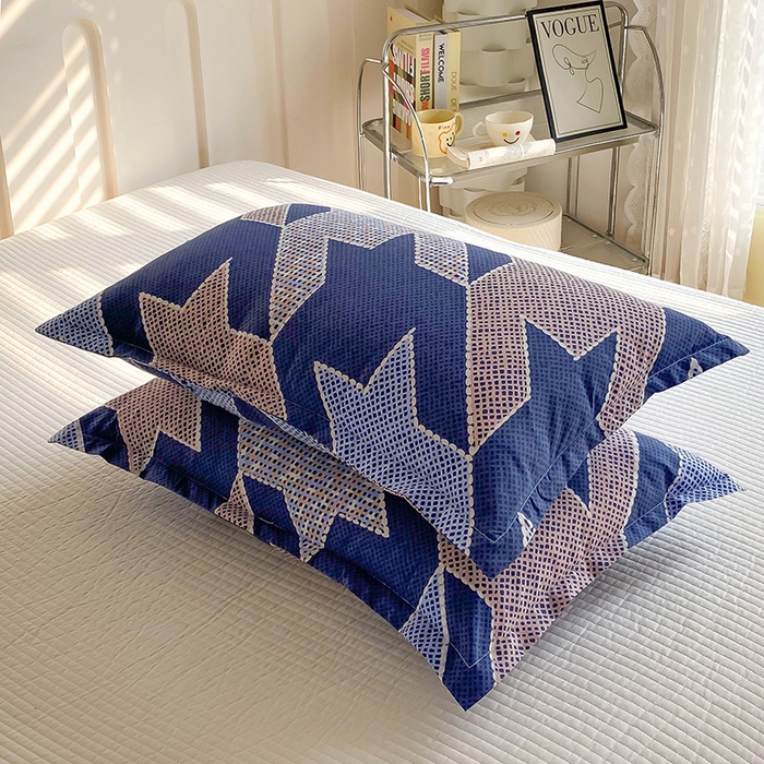 91家纺网 家纺一手货源 找家纺 梵巢 芦荟棉枕套磨毛化纤枕套48*74cm 伯格