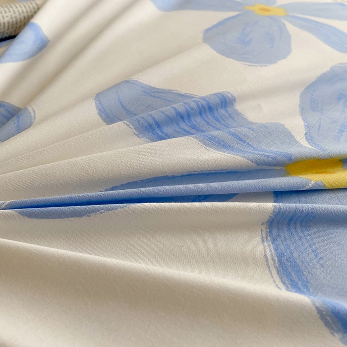 91家纺网 家纺一手货源 找家纺 梵巢 芦荟棉枕套磨毛化纤枕套48*74cm 浪漫花语