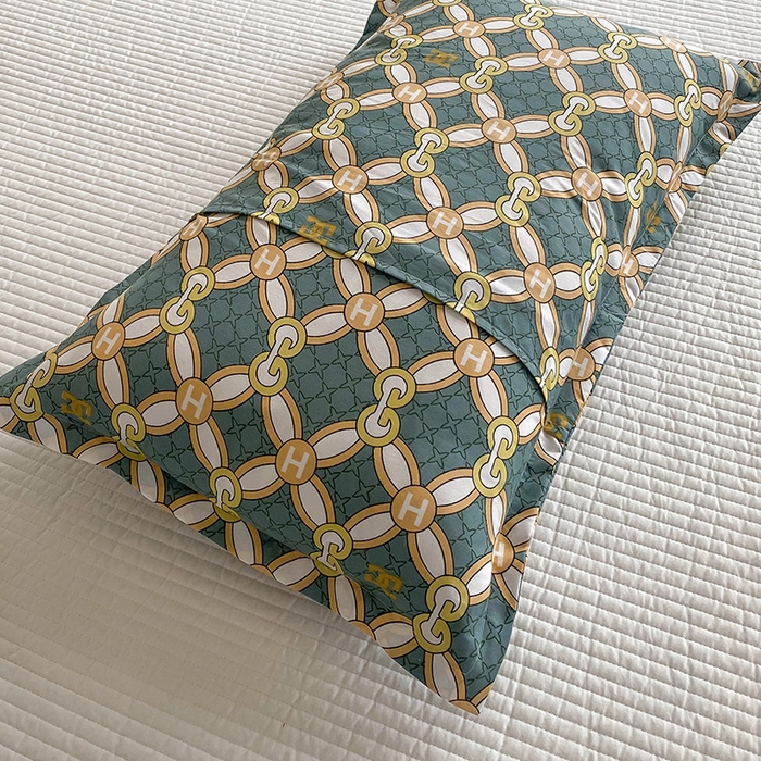 91家纺网 家纺一手货源 找家纺 梵巢 芦荟棉枕套磨毛化纤枕套48*74cm 时光之城