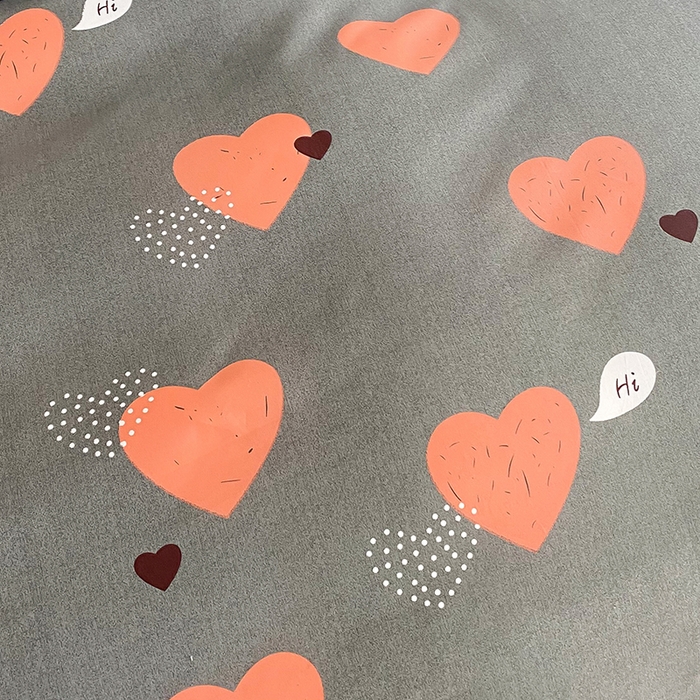 91家纺网 家纺一手货源 找家纺 梵巢家纺 芦荟棉被套，被罩化纤被套 心动时刻