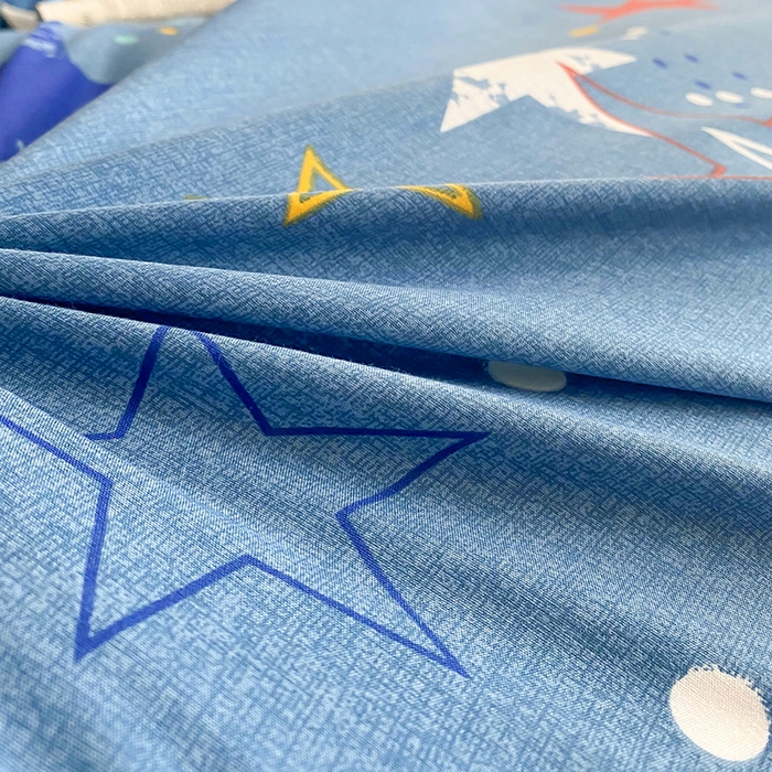 91家纺网 家纺一手货源 找家纺 梵巢家纺 芦荟棉被套，被罩化纤被套 星空