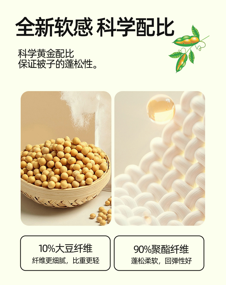 91家纺网 家纺一手货源 找家纺 明涵 2024新款简约治愈系泡泡纱花边大豆夏被四件套 花田妙语-绿