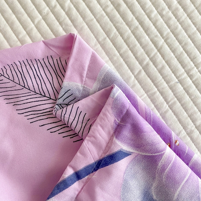 91家纺网 家纺一手货源 找家纺 梵巢 芦荟棉枕套磨毛化纤枕套48*74cm 叶语