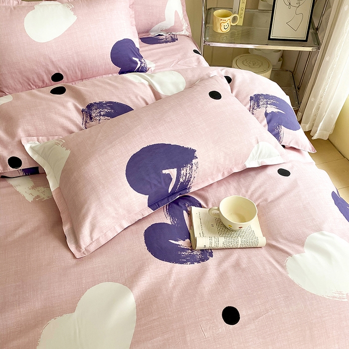 91家纺网 家纺一手货源 找家纺 梵巢家纺 芦荟棉被套，被罩化纤被套 心悦