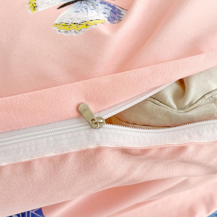 91家纺网 家纺一手货源 找家纺 梵巢家纺 芦荟棉被套，被罩化纤被套 花之韵红