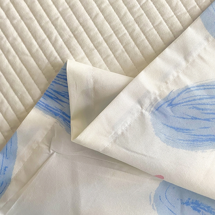 91家纺网 家纺一手货源 找家纺 梵巢 芦荟棉枕套磨毛化纤枕套48*74cm 浪漫花语