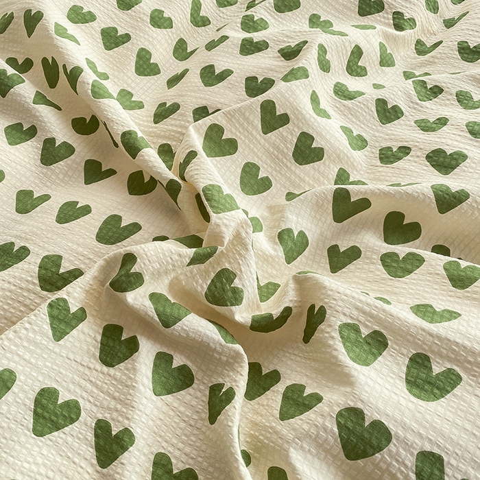 91家纺网 家纺一手货源 找家纺 寐时代 2024新款A类有氧提花水洗泡泡棉四件套 心动